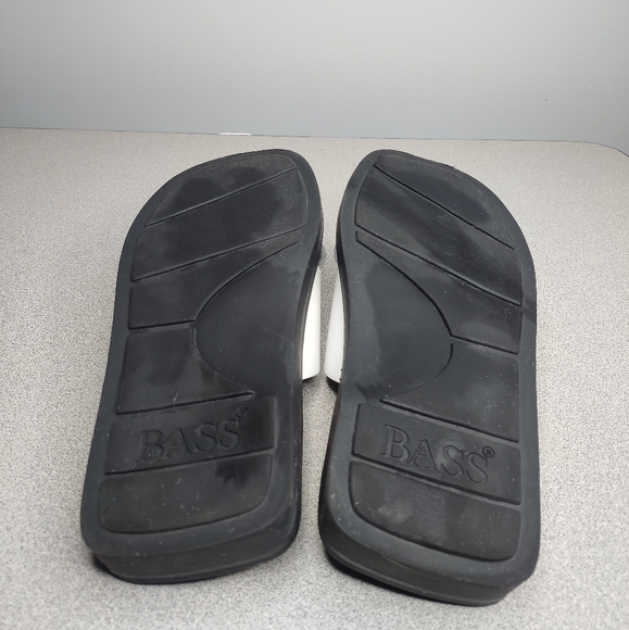 Bass white wedge sandals with comfy/soft - Picture 6 of 10